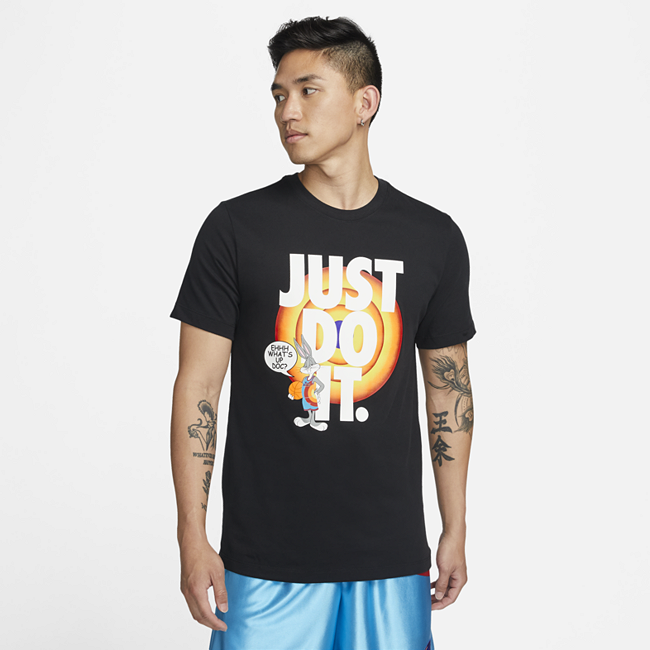 фото Мужская баскетбольная футболка nike x space jam: a new legacy - черный