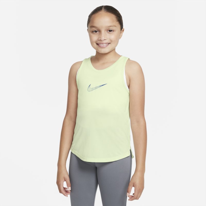 Nike Dri-FIT One Camiseta de tirantes de entrenamiento - Niña - Verde