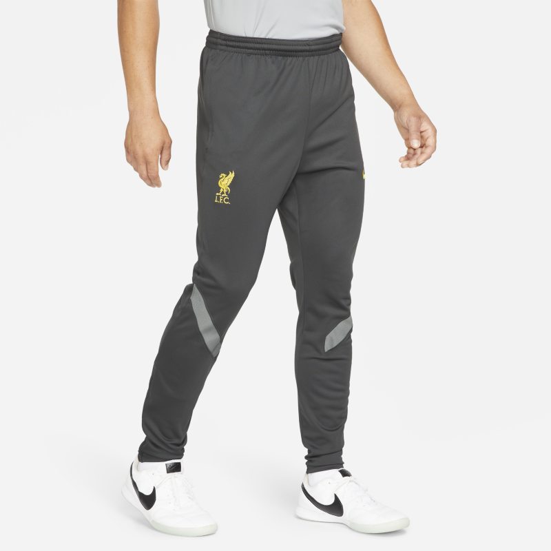 Strike Liverpool FC Pantalón deportivo de fútbol de tejido Knit Nike Dri-FIT - Hombre - Negro