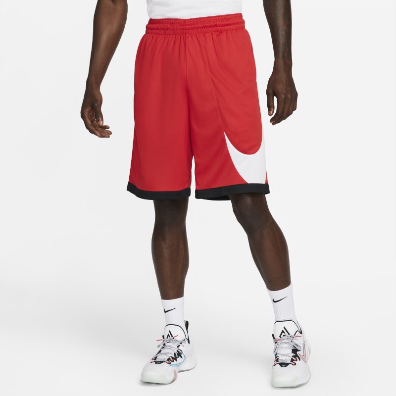 Nike Dri-FIT Pantalón corto de baloncesto - Hombre - Rojo