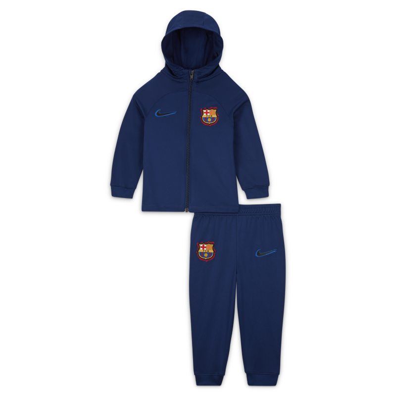 FC Barcelona Strike Chándal de fútbol de tejido Knit Nike Dri-FIT - Bebé e infantil - Azul