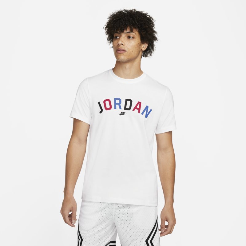 Jordan Sport DNA Camiseta Wordmark - Hombre - Blanco