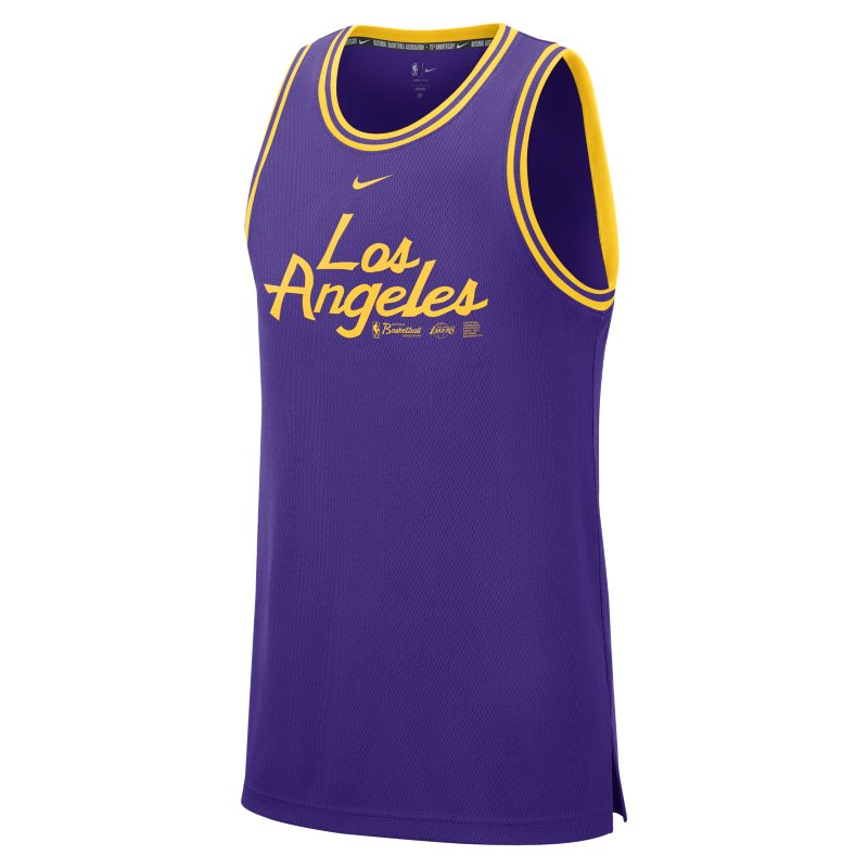 Los Angeles Lakers DNA Camiseta de tirantes Nike Dri-FIT NBA - Hombre - Morado Nike