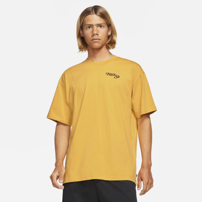 Nike SB Camiseta de skateboard - Hombre - Amarillo
