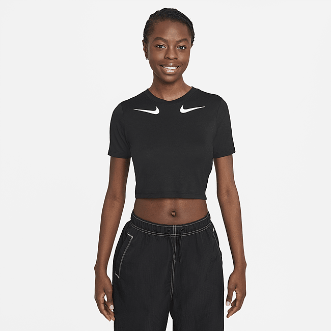 фото Женская футболка nike sportswear - черный