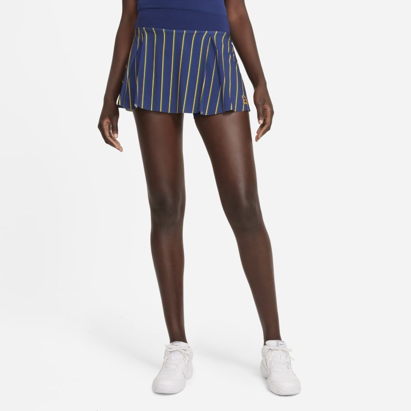 Nike Club Skirt Falda corta de tenis - Mujer - Azul