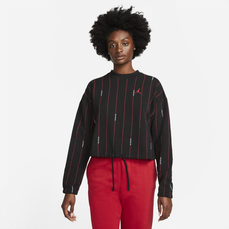 Jordan Essentials Camiseta de tejido Fleece - Mujer - Negro