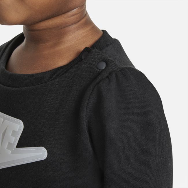 Zestaw bluza i legginsy dla niemowląt (12–24 M) Nike Air - Szary