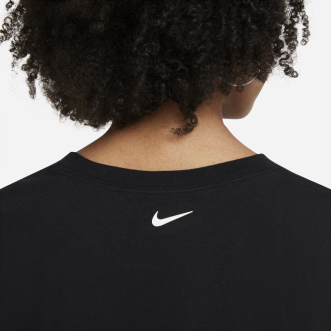 Damski T-shirt do tańca o krótkim kroju Nike Sportswear - Czerń