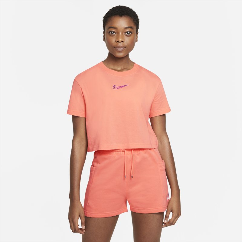 Nike Sportswear Camiseta corta para danza - Mujer - Rosa Nike
