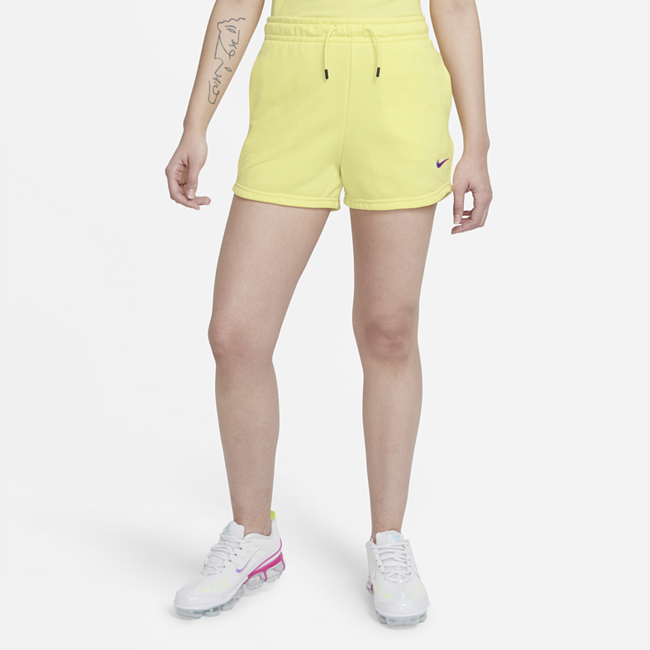 фото Женские шорты для танцев nike sportswear essential - желтый