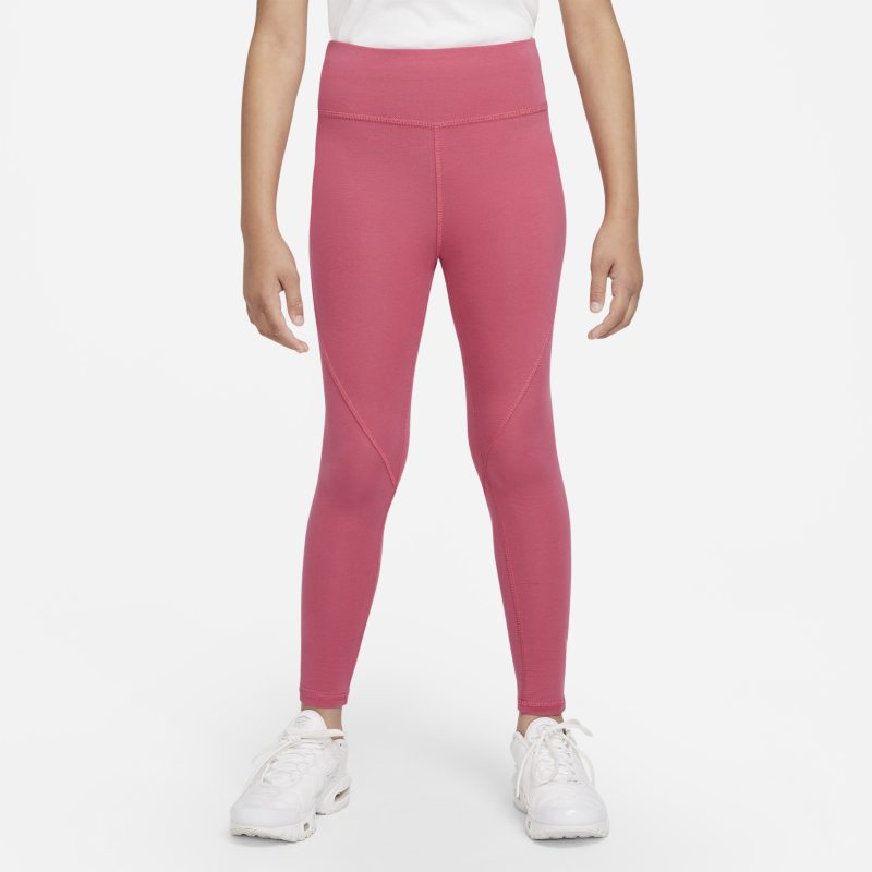 Nike Sportswear Favorites Leggings de talle alto estampados - Niña - Rosa