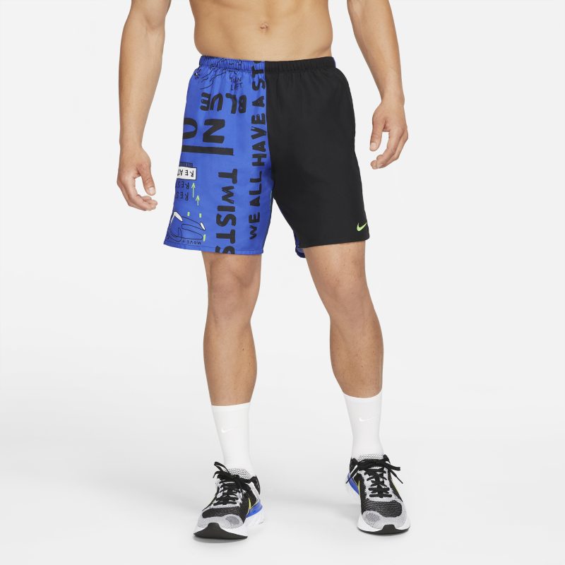 Nike Challenger Hackney Pantalón corto de running con malla interior - Hombre - Negro