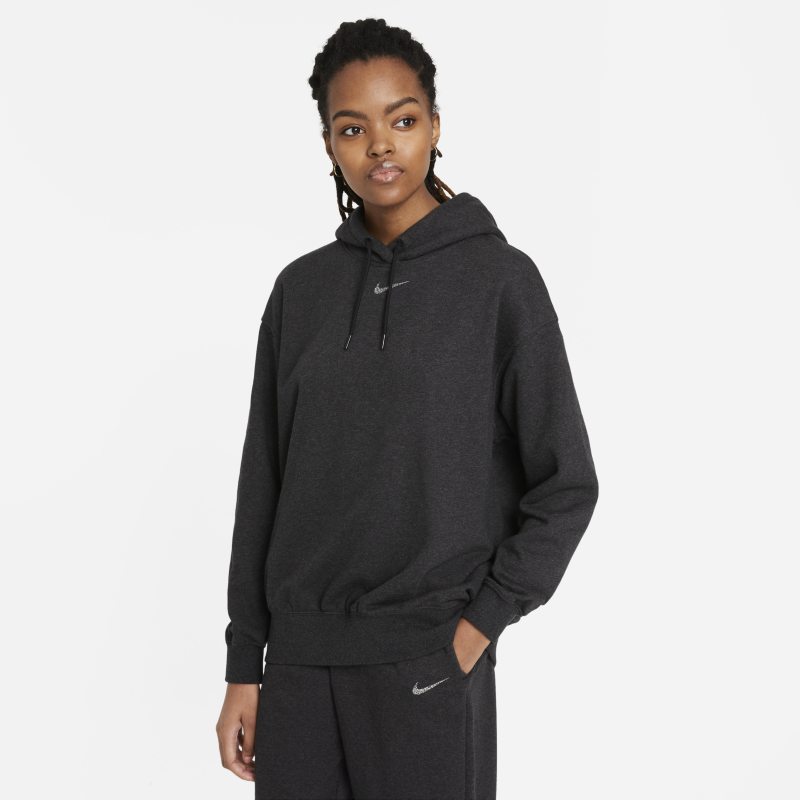 Nike Sportswear Collection Essentials Easy Fleece Sudadera con capucha - Mujer - Negro