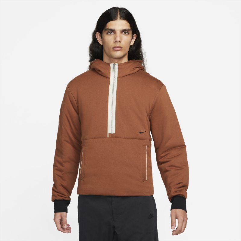 Nike Sportswear Style Essentials+ Sudadera con capucha y media cremallera - Hombre - Marrón