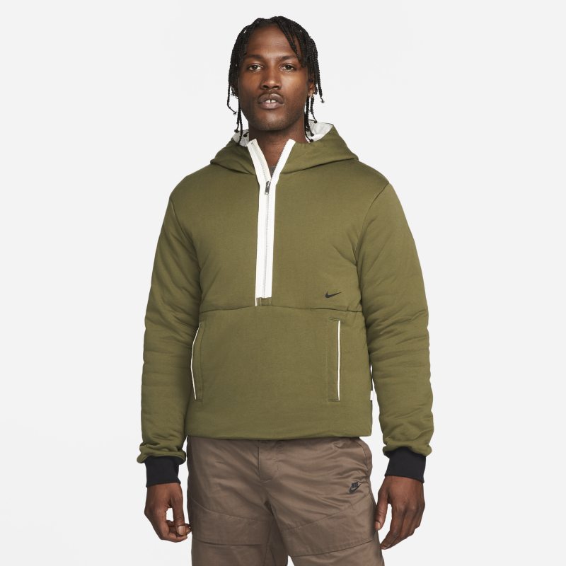 Nike Sportswear Style Essentials+ Sudadera con capucha y media cremallera - Hombre - Verde