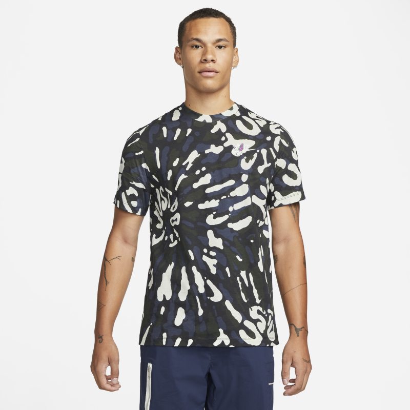 Nike Sportswear Camiseta tie-dye ultravioleta - Hombre - Gris