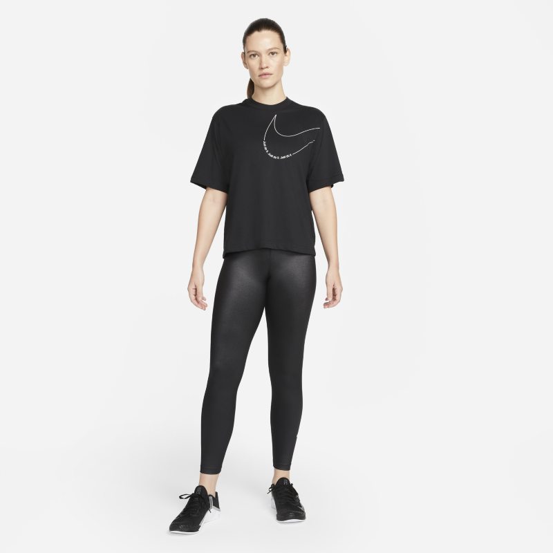 Nike Dri-FIT Camiseta de entrenamiento holgada - Mujer - Negro