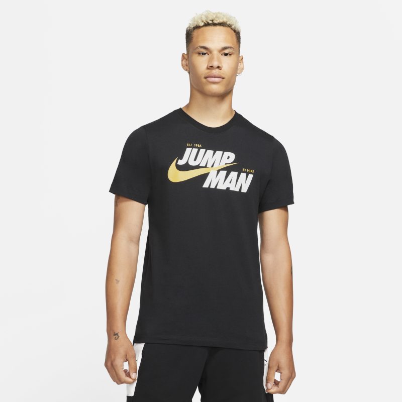 Jordan Jumpman Camiseta de manga corta con estampado - Hombre - Negro Nike