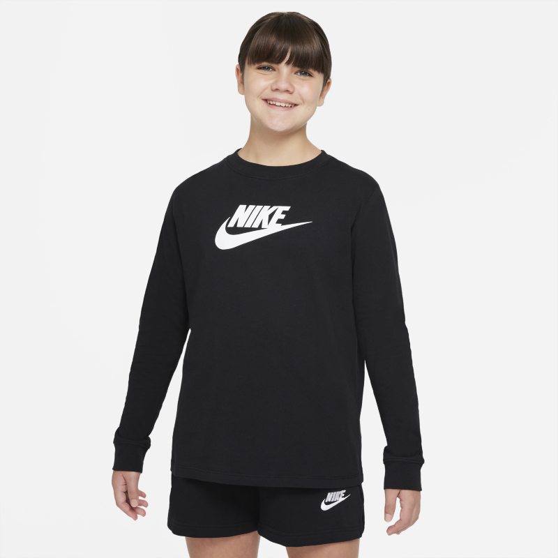 Nike Sportswear Camiseta de manga larga - Niña - Negro