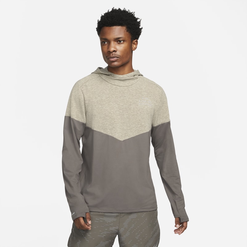 Nike Therma-FIT Element Run Division Sudadera con capucha de running - Hombre - Gris