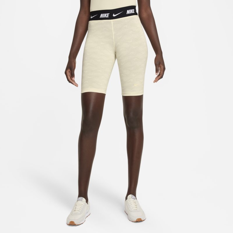 Nike Sportswear Pantalón corto con estampado - Mujer - Marrón