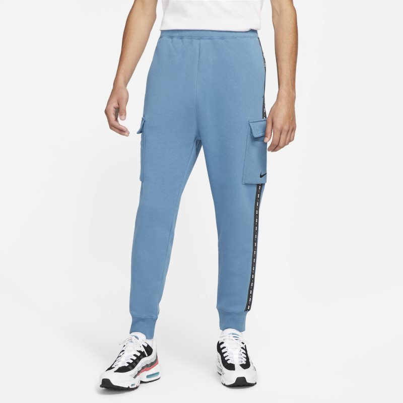 Nike Sportswear Pantalón con bolsillos de tejido Fleece - Hombre - Azul
