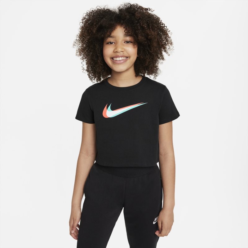 Nike Sportswear Camiseta corta para baile - Niña - Negro