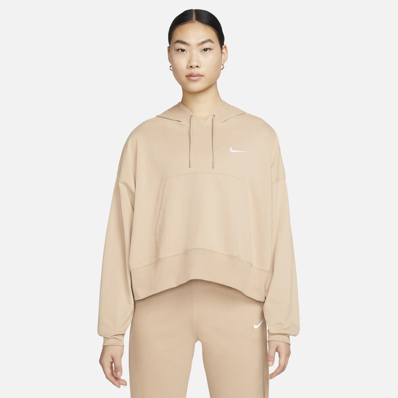 Nike Sportswear Jersey con capucha extragrande - Mujer - Marrón