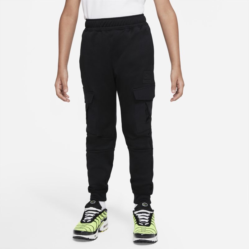 Nike Sportswear Air Max Jogger de tejido Fleece - Niño - Negro