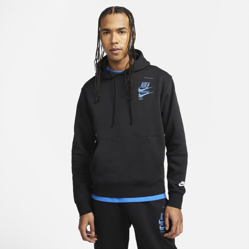 Nike Sportswear Sport Essentials+ Sudadera con capucha de tejido Fleece - Hombre - Negro