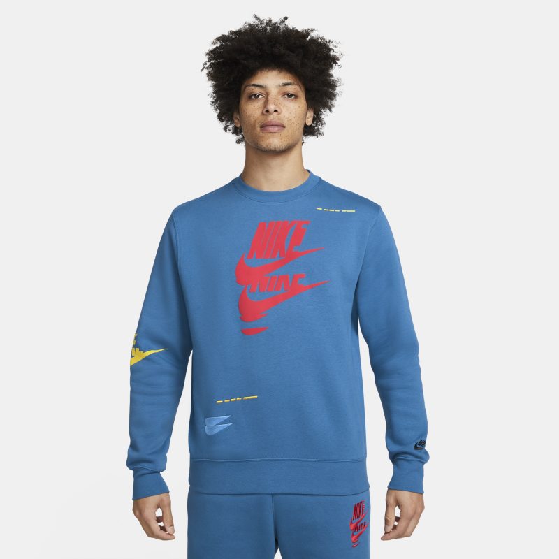 Nike Sportswear Sport Essentials+ Sudadera de tejido Fleece - Hombre - Azul