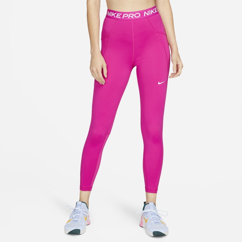 Nike Pro Dri-FIT Leggings de talle alto - Mujer - Rosa