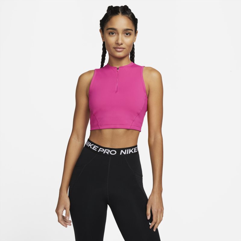Nike Pro Dri-FIT Camiseta de tirantes corta - Mujer - Rosa
