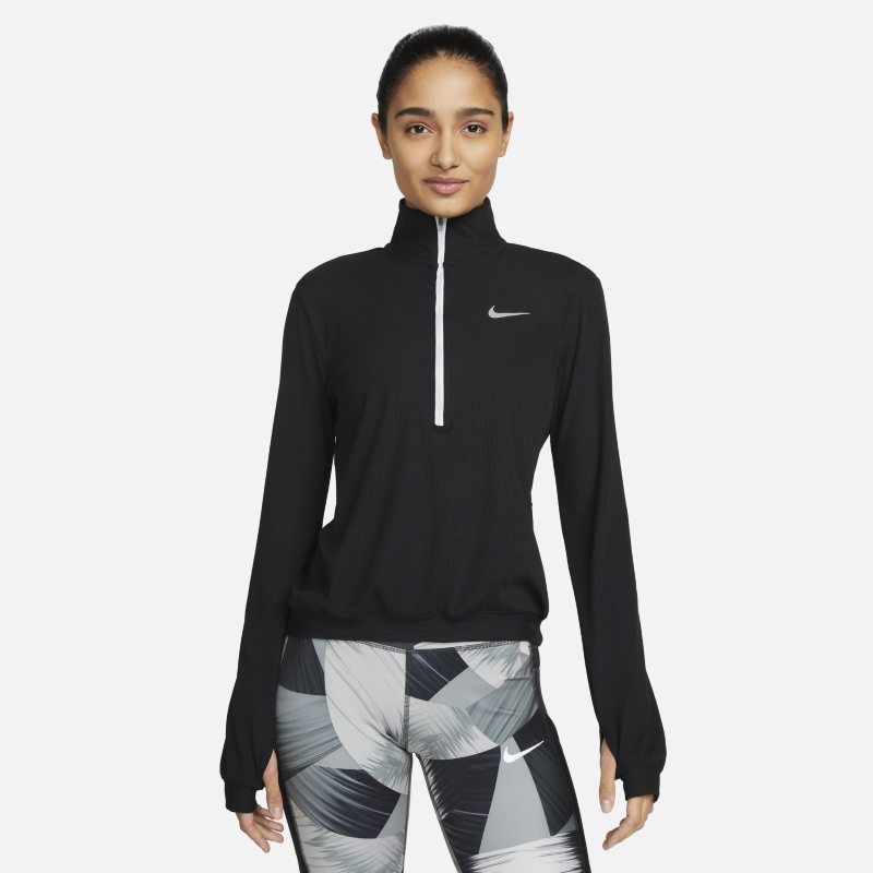 Nike Dri-FIT Capa intermedia de running - Mujer - Negro