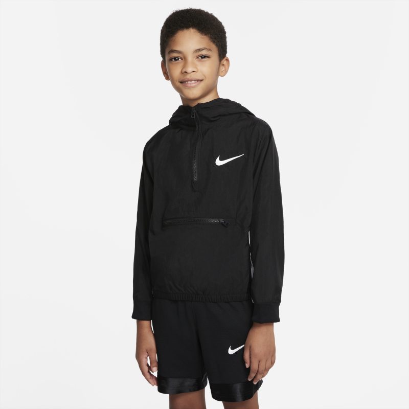 Basketjacka Nike Dri-FIT Crossover för ungdom (killar) - Svart