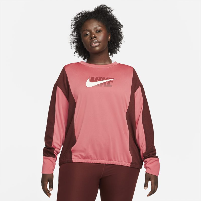 Nike Dri-FIT Icon Clash Capa media de running - Mujer - Rosa