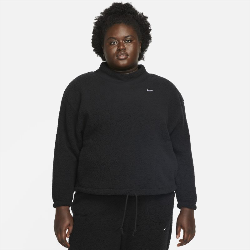 Nike Therma-FIT Sudadera de chándal de entrenamiento de tejido Fleece - Mujer - Negro Nike
