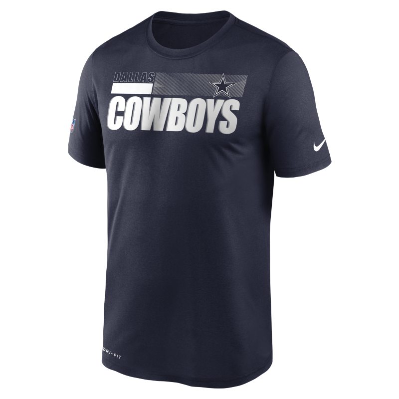 Nike Dri-FIT Team Name Legend Sideline (NFL Dallas Cowboys) Camiseta - Hombre - Azul