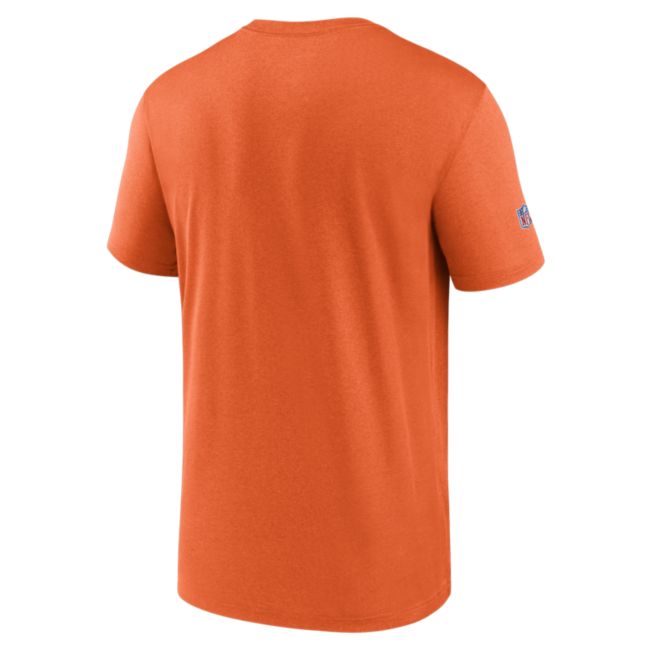 T-shirt męski Nike Dri-FIT Team Name Legend Sideline (NFL Denver Broncos) - Pomarańczowy