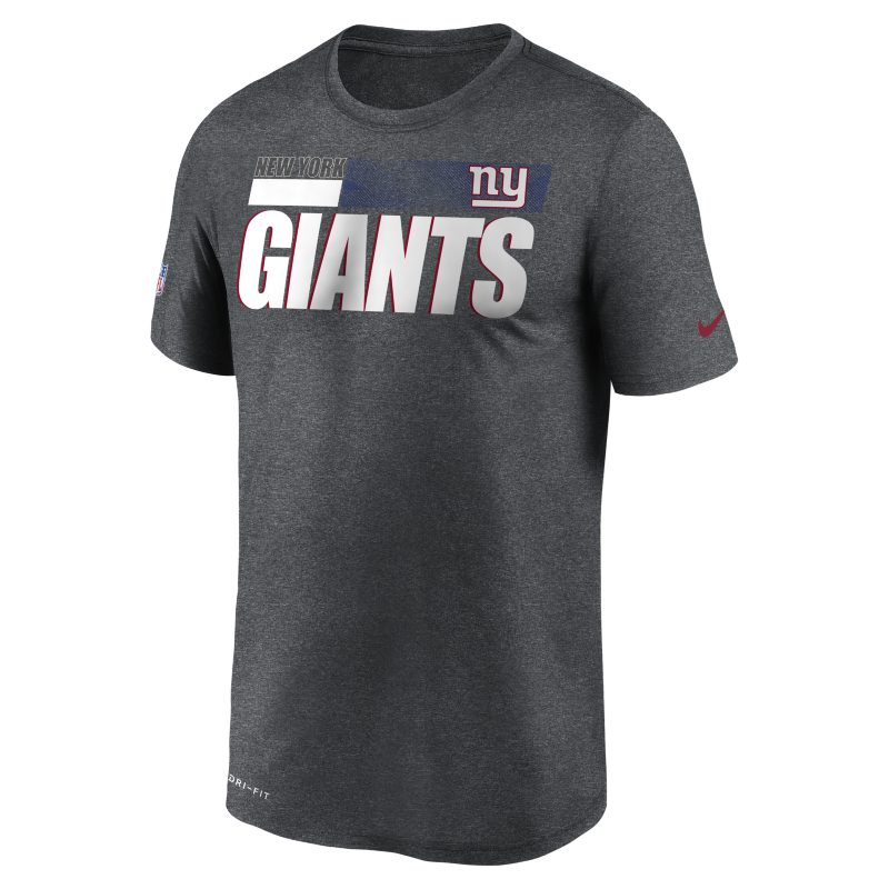 T-shirt męski Nike Legend Sideline (NFL Giants) - Szary