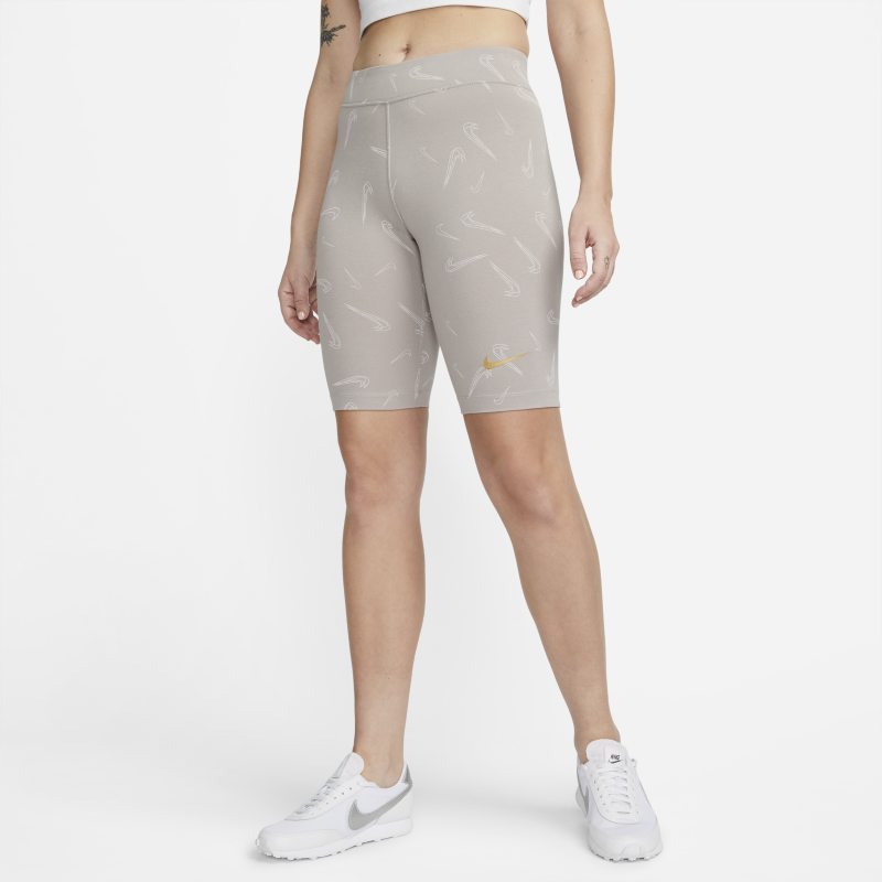 Nike Sportswear Pantalón corto para baile con estampado - Mujer - Gris