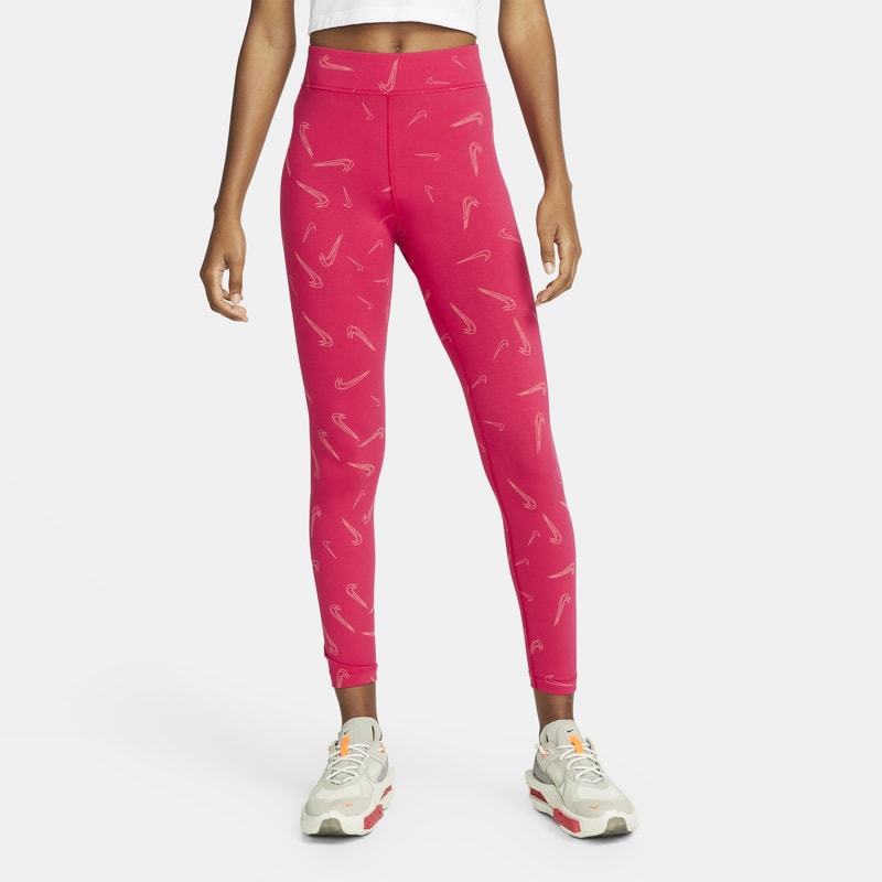 Nike Sportswear Leggings de talle alto de danza - Mujer - Rojo