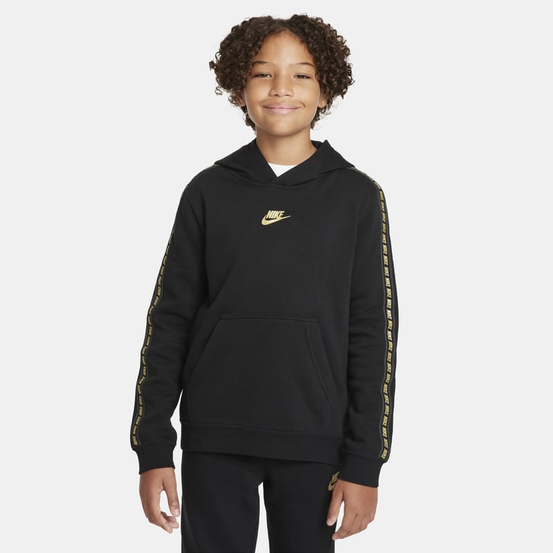 Nike Sportswear Sudadera con capucha de tejido Fleece - Niño - Negro