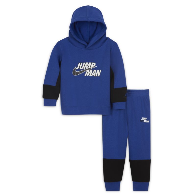 Jordan Conjunto de pantalón y sudadera con capucha - Bebé (12-24 M) - Azul