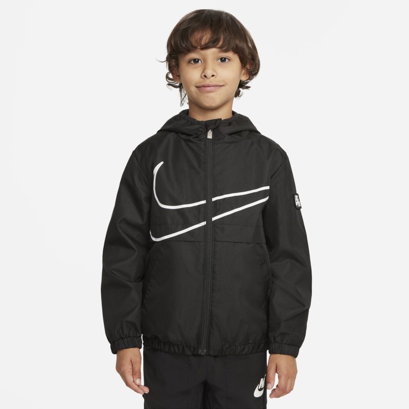 Nike Sportswear Windrunner Chaqueta con cremallera completa - Niño/a pequeño/a - Gris