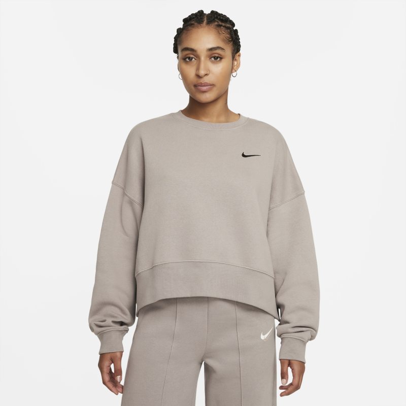 Nike Sportswear Camiseta corta de tejido Fleece - Mujer - Negro