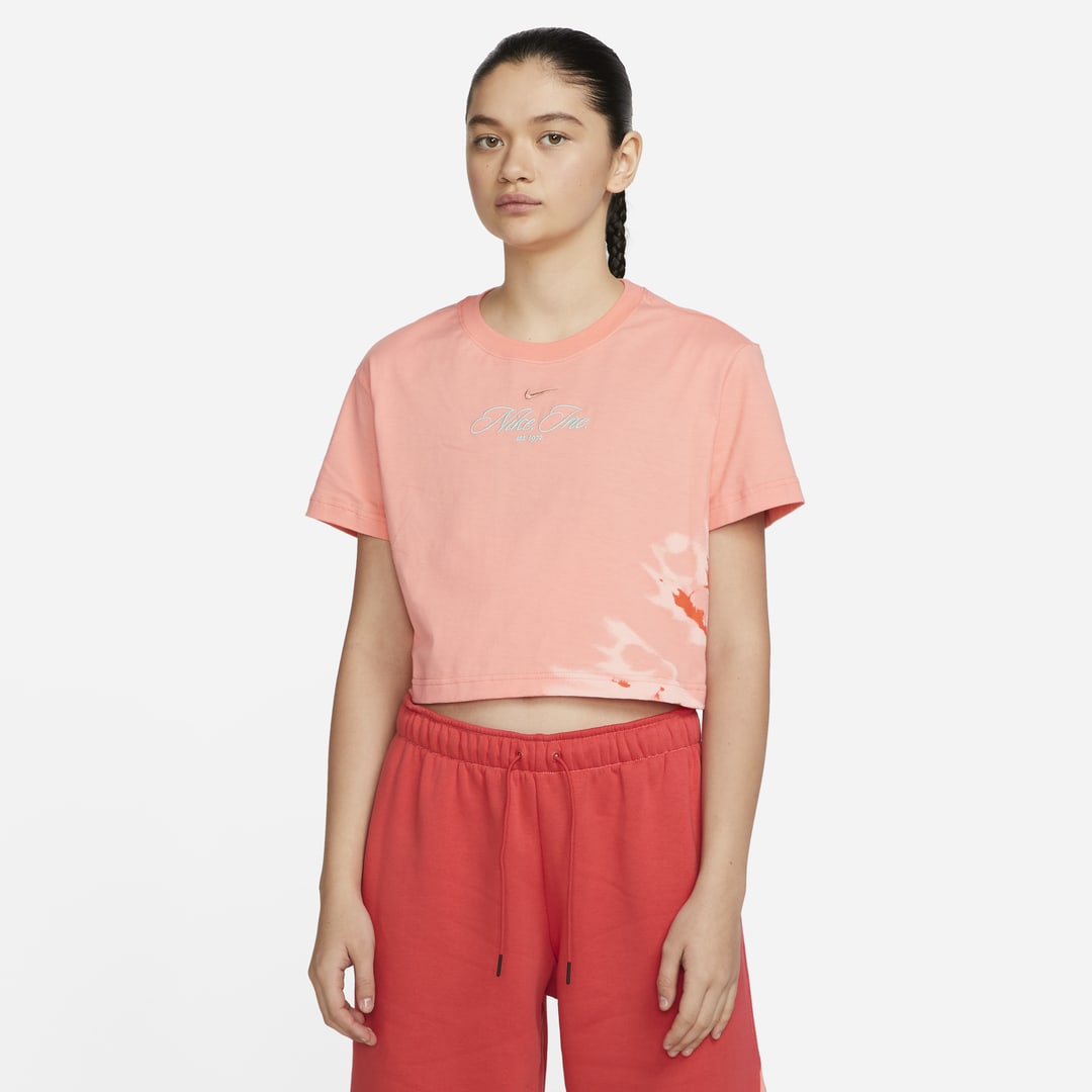 Nike Sportswear Women’s Tie-Dye Cropped T-Shirt