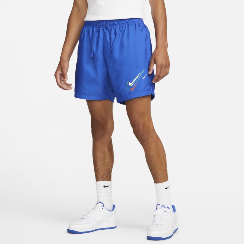 Nike Sportswear Pantalón corto de tejido Woven - Hombre - Azul