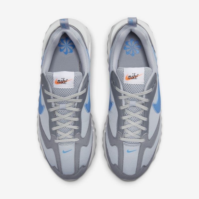 Nike Air Max Dawn, Gris lobo/Gris azulado/Platino puro/Azul foto claro, hi-res